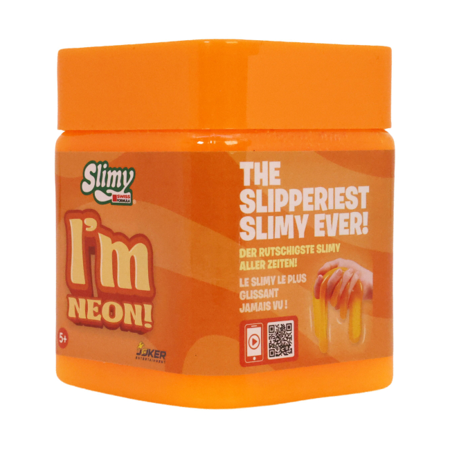 Антистресс игрушки - Слайм Joker Slimy I'm Slimy Неон в ассортименте (32156)#8