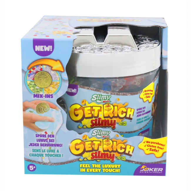 Антистресс игрушки - Слайм Joker Slimy Mix & Match Золото и Серебро в ассортименте (32155)#3