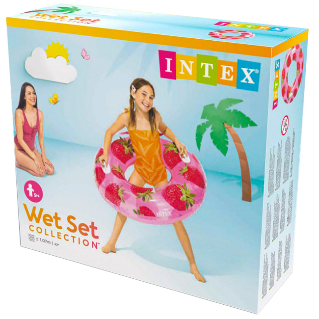 Для пляжу і плавання - ​Коло надувне INTEX в асортименті (56261)#5