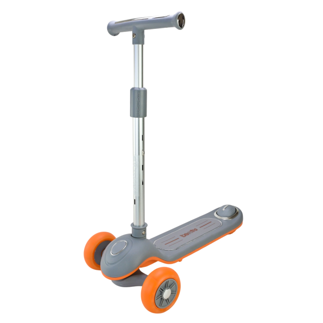 Самокаты - Самокат Extreme motion серый с оранжевым (SC821/1)#4