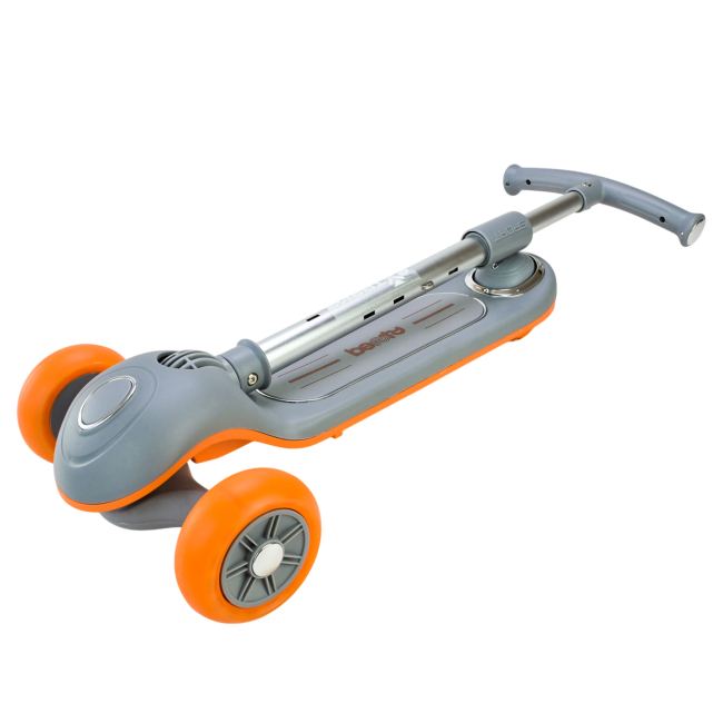 Самокаты - Самокат Extreme motion серый с оранжевым (SC821/1)#8
