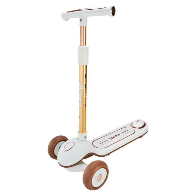 Самокаты - Самокат Extreme motion белый с коричневым (SC821/4)#4