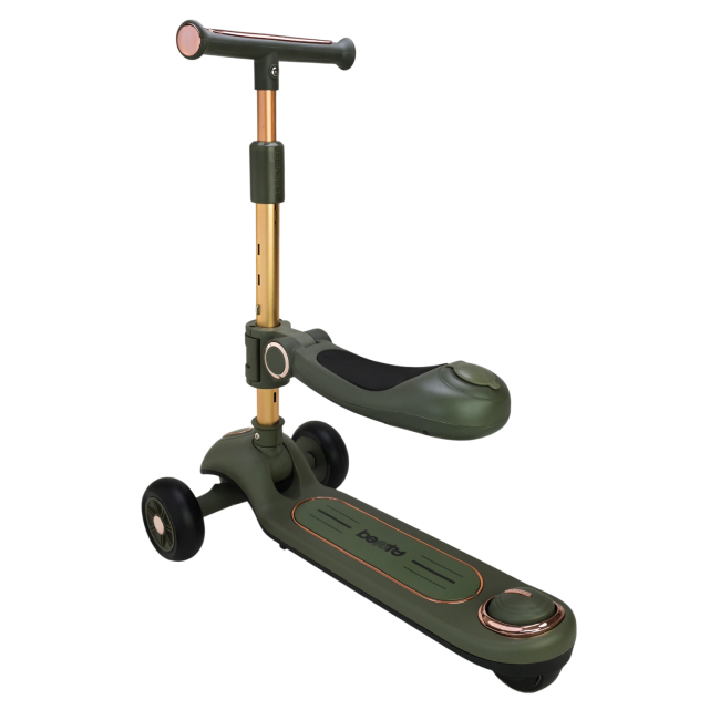 Самокаты - Самокат Extreme motion зеленый с черным (SC821/5)#2