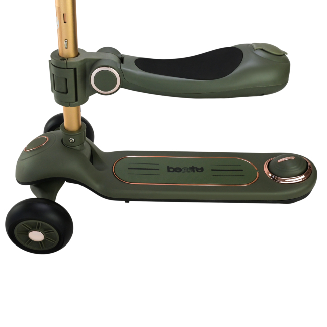 Самокаты - Самокат Extreme motion зеленый с черным (SC821/5)#3