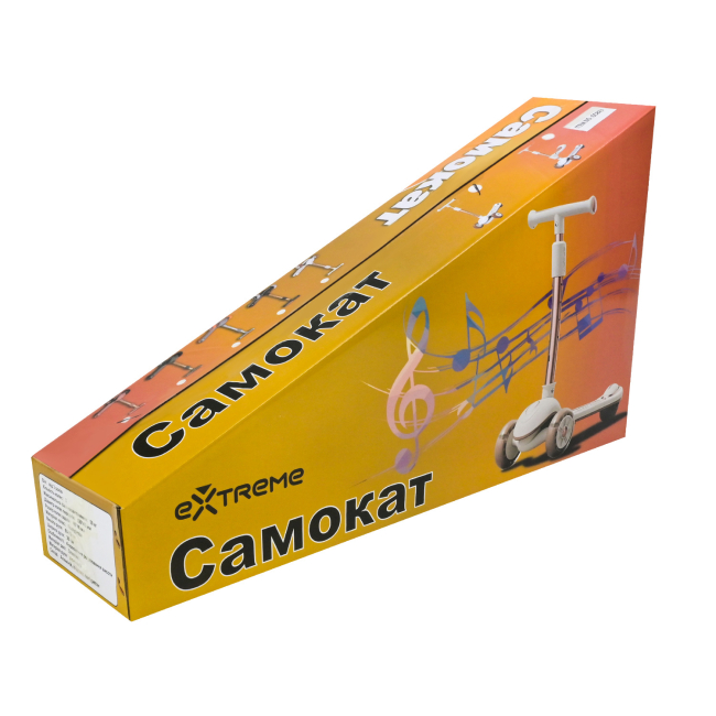 Самокаты - Самокат Extreme motion зеленый с черным (SC821/5)#9