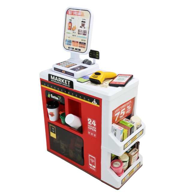 Наборы профессий - Игровой набор Країна Іграшок Супермаркет красный (668-150/151/1)#2
