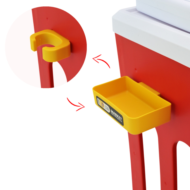 Наборы профессий - Игровой набор Країна Іграшок Супермаркет красный (668-150/151/1)#4