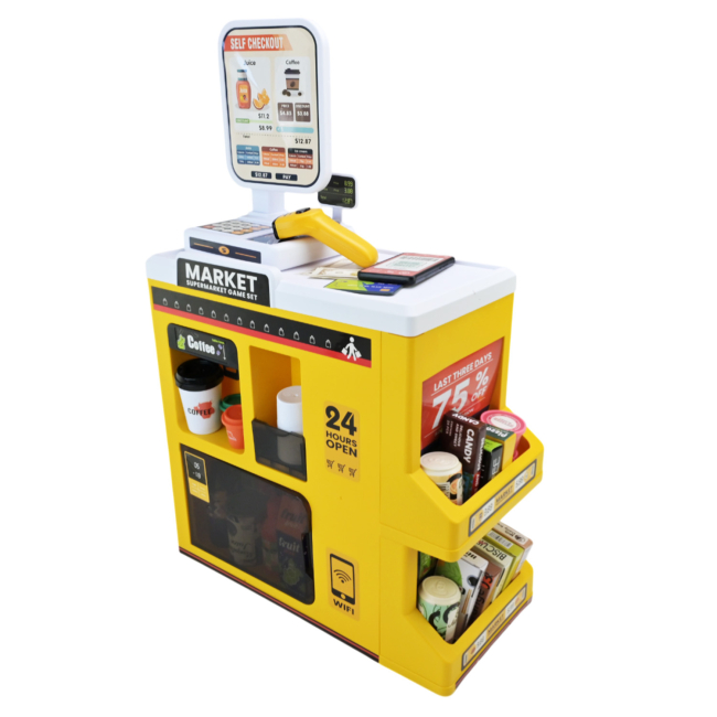 Наборы профессий - Игровой набор Країна Іграшок Супермаркет желтый (668-150/151/2)#2