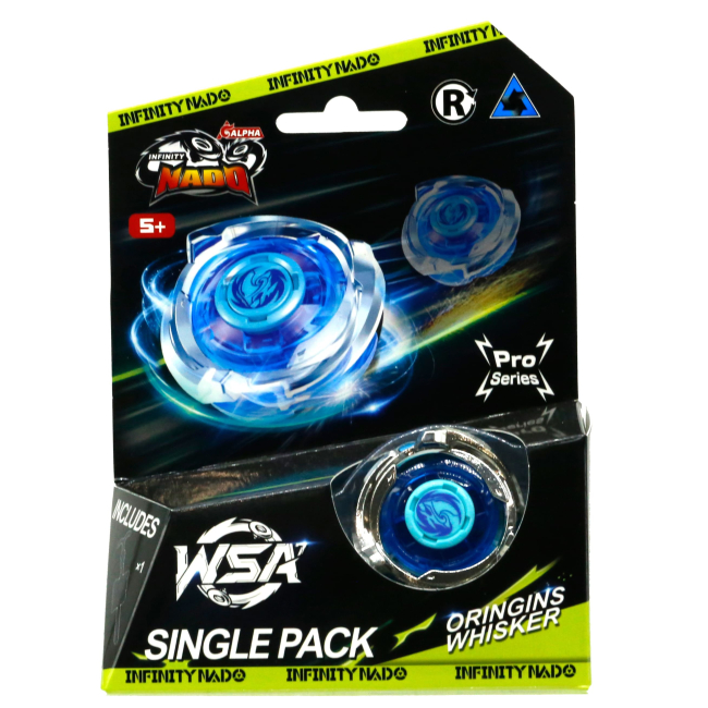 Волчки и боевые арены - Волчок Infinity Nado VII Pro Series Single Pack Origins Небесный Вихрь Whisker (EU664621-1)#2