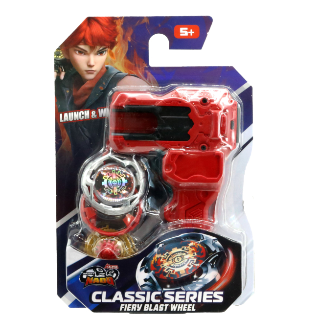 Волчки и боевые арены - Волчок Infinity Nado VII Classic series Огненное Колесо Взрыва Fiery Blast Wheel (EU664103)#6