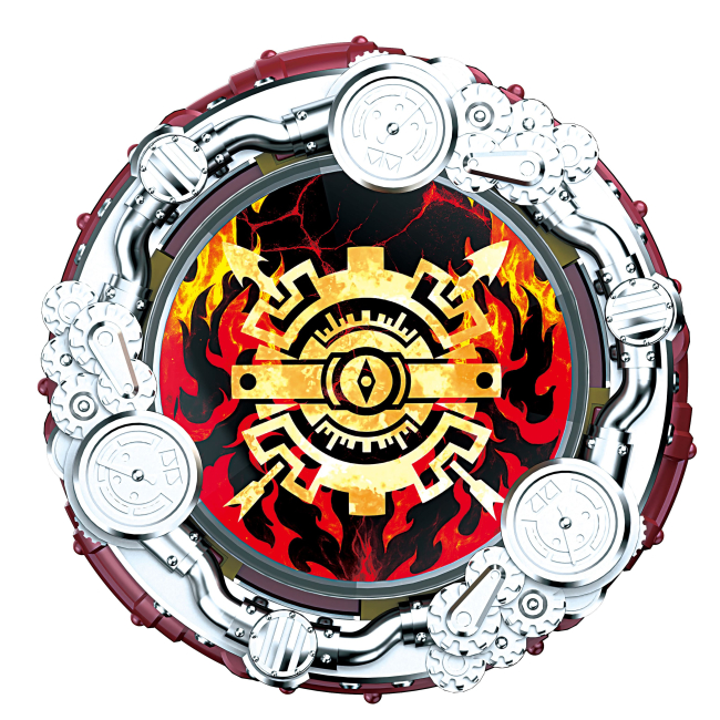 Волчки и боевые арены - ​Игровой набор Волчок Infinity Nado VII Standard series Огненное Колесо Взрыва (EU664113)#3