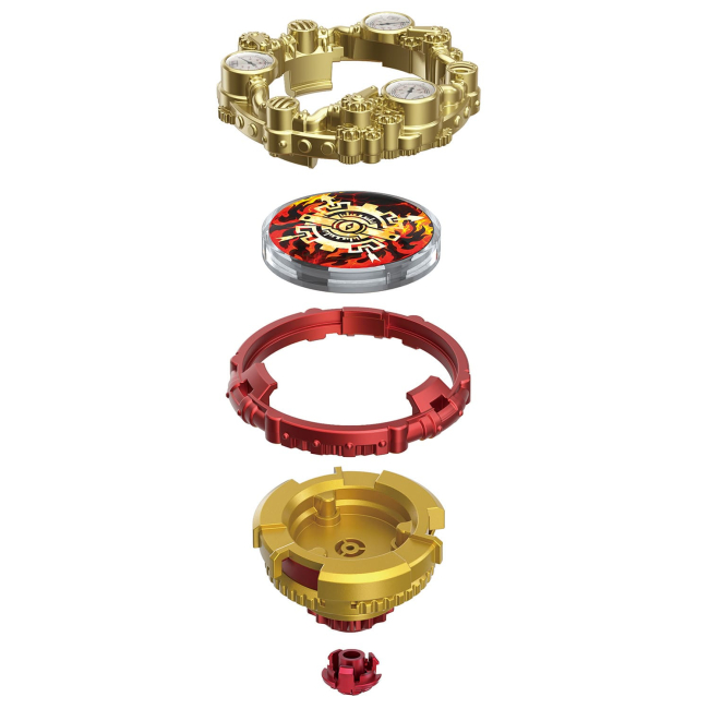 Волчки и боевые арены - ​Игровой набор Волчок Infinity Nado VII Advanced series Огненное Колесо Взрыва (EU664123)#8