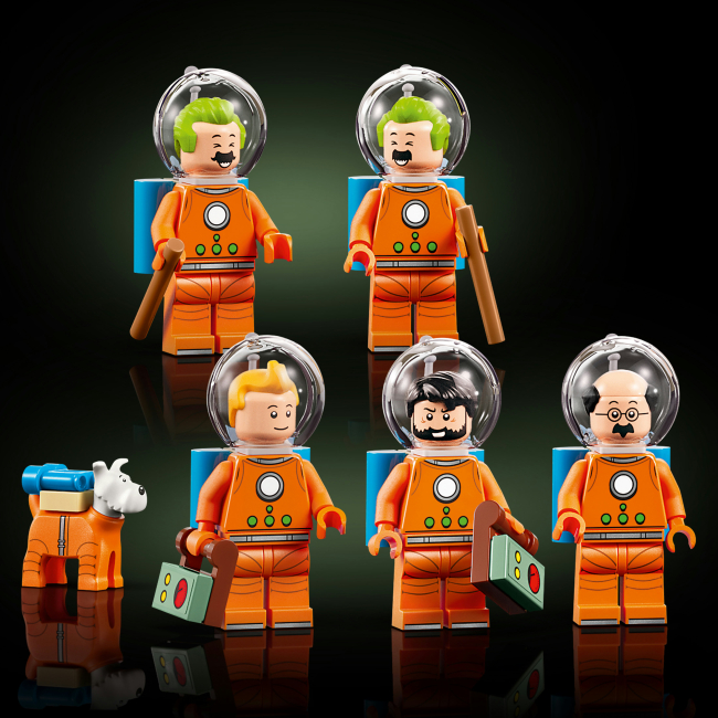 Конструктори LEGO - Конструктор LEGO Ideas Місячна ракета TINTIN (21367)#4