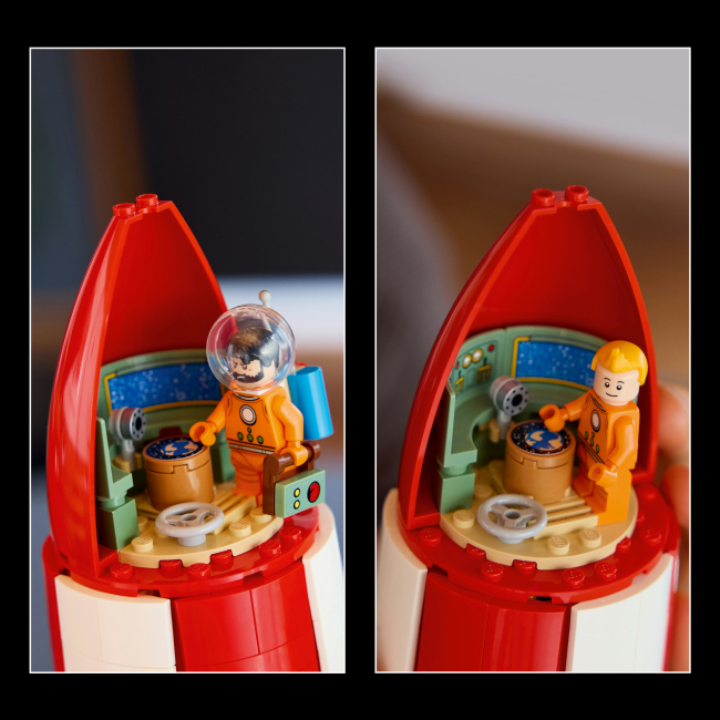 Конструктори LEGO - Конструктор LEGO Ideas Місячна ракета TINTIN (21367)#5