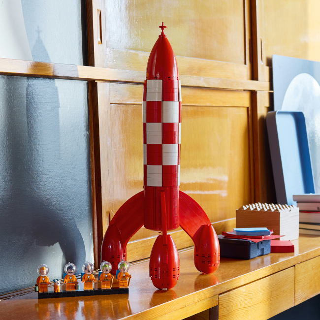 Конструктори LEGO - Конструктор LEGO Ideas Місячна ракета TINTIN (21367)#7