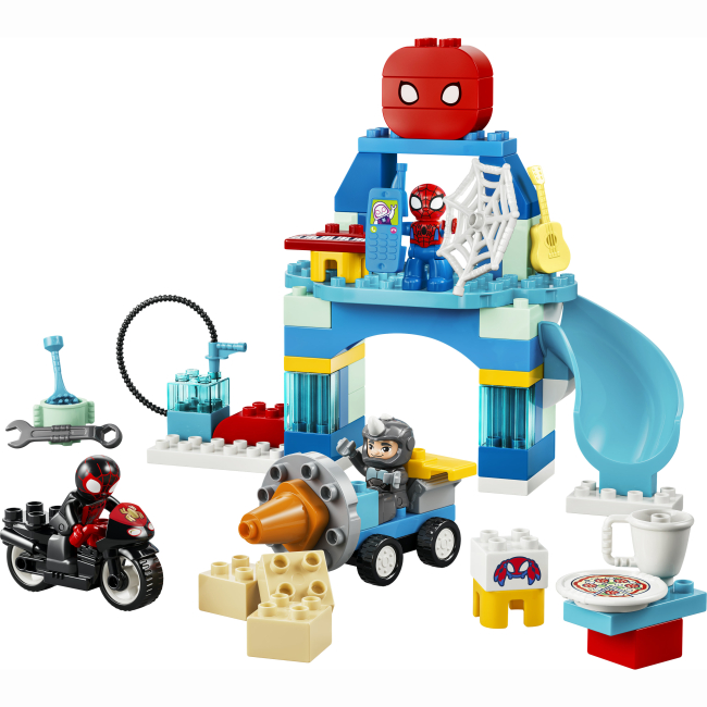 Конструкторы LEGO - Конструктор Lego DUPLO Штаб-квартира команды Паука (10464)#2
