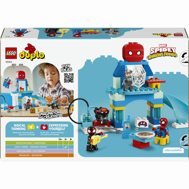 Конструкторы LEGO - Конструктор Lego DUPLO Штаб-квартира команды Паука (10464)#3