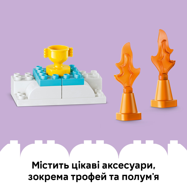 Конструкторы LEGO - Конструктор Lego DUPLO 3 в 1 Интересные горки и трамплины с автомобилями (10478)#7