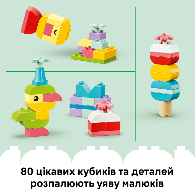 Конструкторы LEGO - Конструктор Lego DUPLO Коробка кубиков для ярких творческих сборников (10479)#6