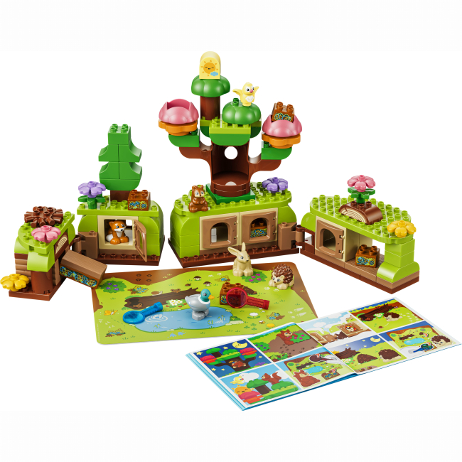 Конструкторы LEGO - Конструктор Lego DUPLO Лес открытий с дикими животными (10480)#2