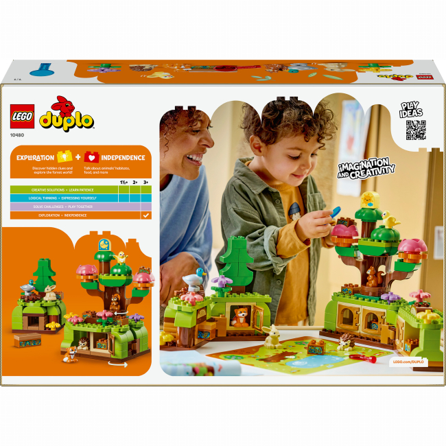 Конструкторы LEGO - Конструктор Lego DUPLO Лес открытий с дикими животными (10480)#3