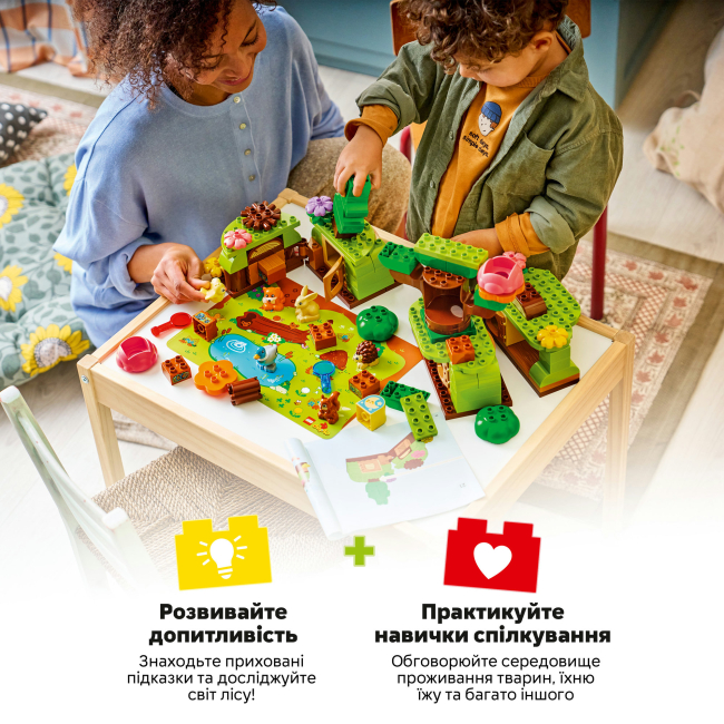 Конструкторы LEGO - Конструктор Lego DUPLO Лес открытий с дикими животными (10480)#5