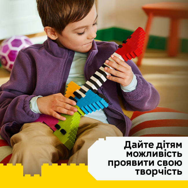 Конструктори LEGO - Конструктор Lego Classic Креативні барвисті кубики (11045)#6