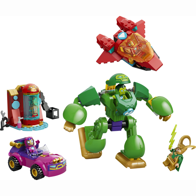 Конструктори LEGO - Конструктор Lego Marvel Локі проти команди Залізної Людини (11211)#2