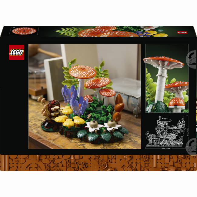 Конструкторы LEGO - Конструктор Lego Botanicals Лесные грибы (11505)#3