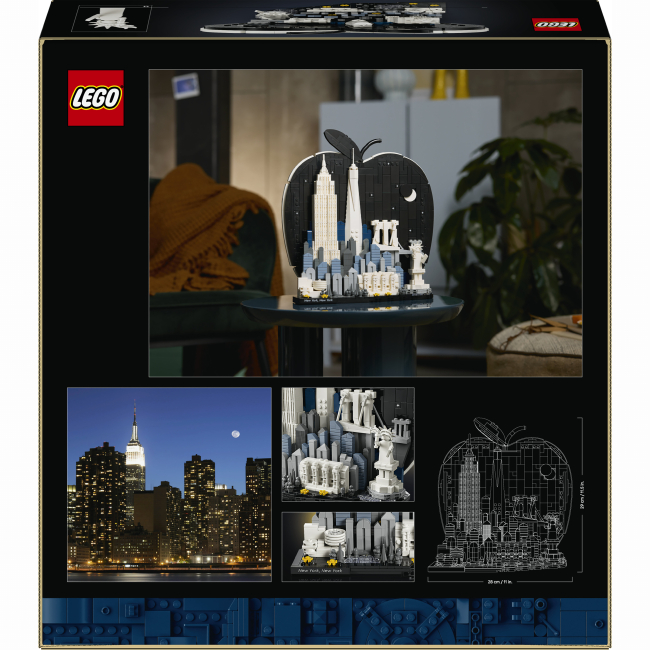 Конструктори LEGO - Конструктор LEGO Architecture Нью-Йорк — «Велике яблуко» (21066)#3