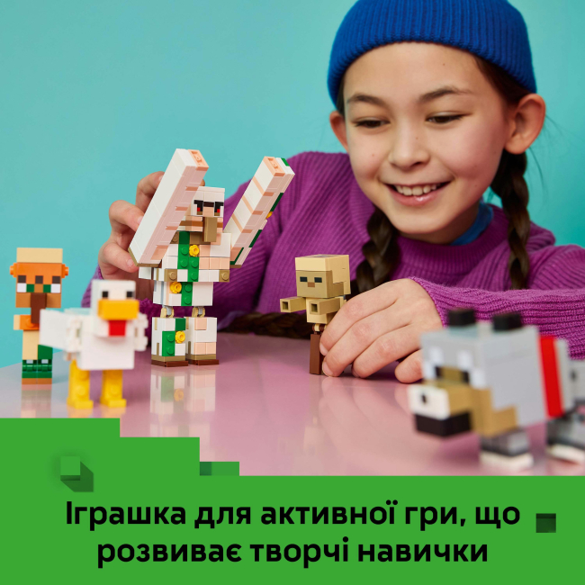 Конструкторы LEGO - Конструктор Lego Minecraft Куриный Жокей: атака в пустыне (21592)#6