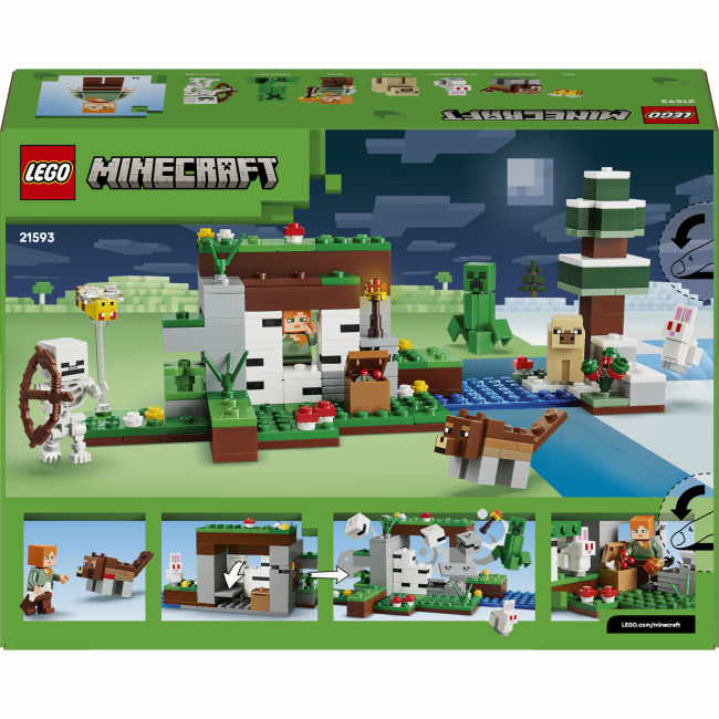 Конструкторы LEGO - Конструктор Lego Minecraft Приключение в первую ночь (21593)#3