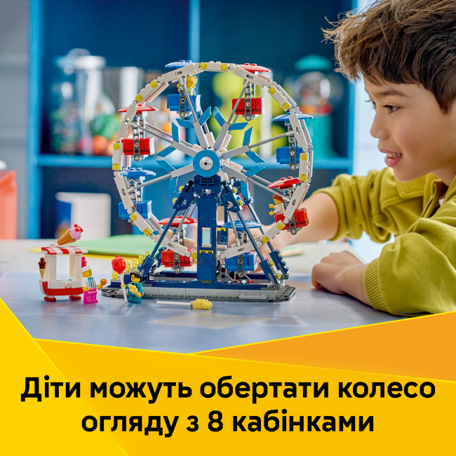 Конструктори LEGO - Конструктор LEGO Creator Знакове колесо огляду (31389)#6