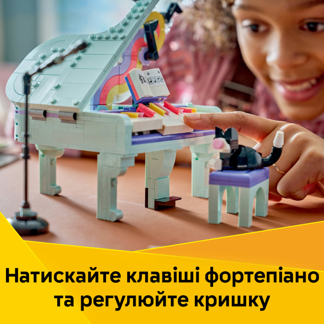 Конструкторы LEGO - Конструктор Lego Creator Музыкальный декор «Фортепиано с котом» (31392)#6