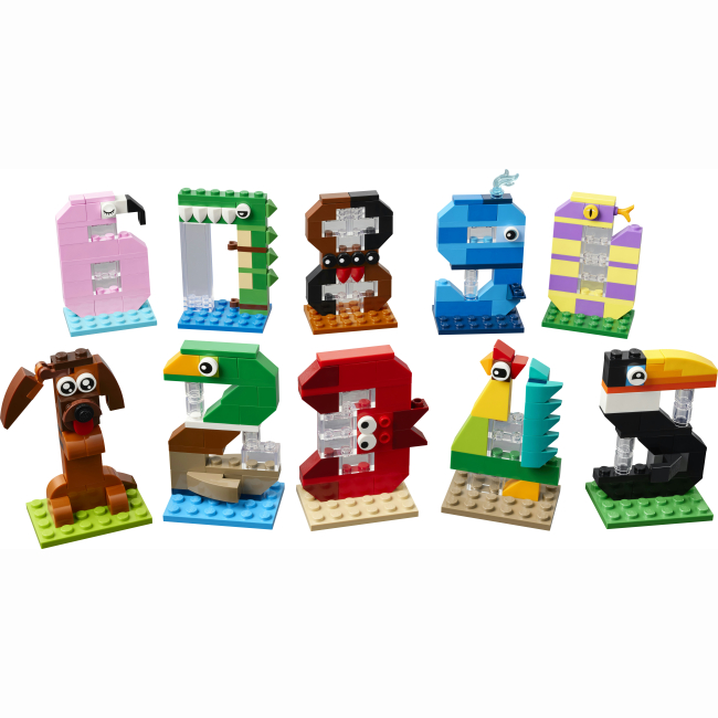 Конструктори LEGO - Конструктор Lego Iconic Цифри на день народження (40807)#2