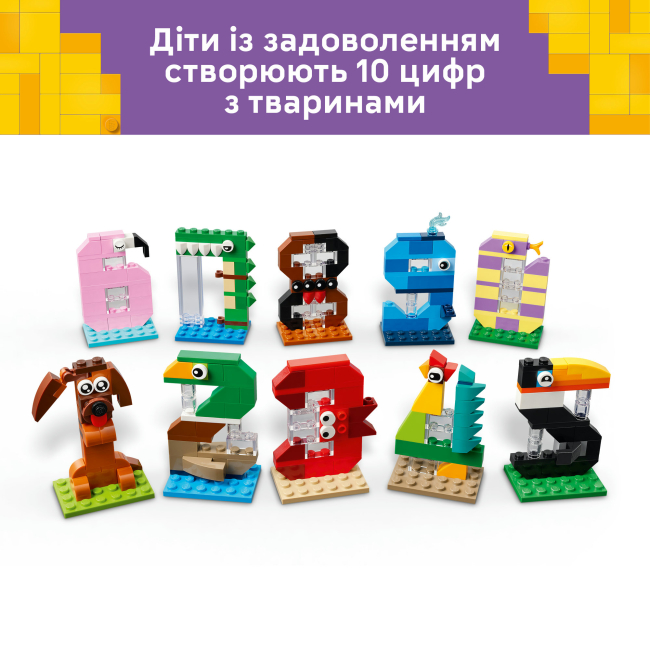 Конструктори LEGO - Конструктор Lego Iconic Цифри на день народження (40807)#5