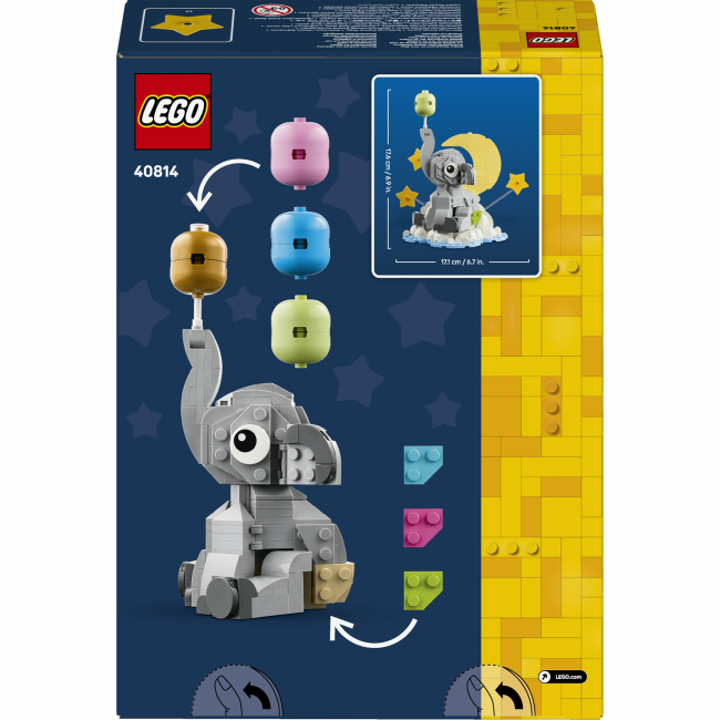 Конструкторы LEGO - Конструктор Lego Iconic Слоненок в небе (40814)#3