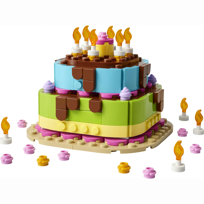 Конструкторы LEGO - Конструктор LEGO Iconic Торт на день рождения (40815)#2