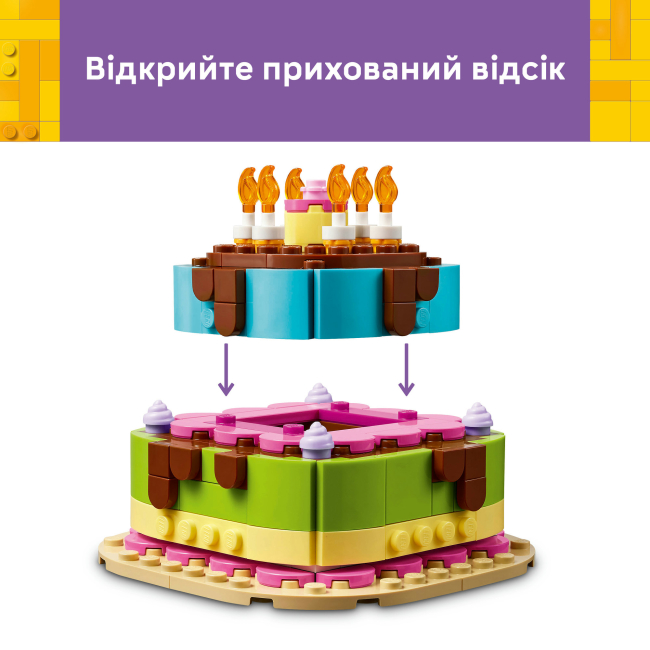 Конструкторы LEGO - Конструктор LEGO Iconic Торт на день рождения (40815)#5