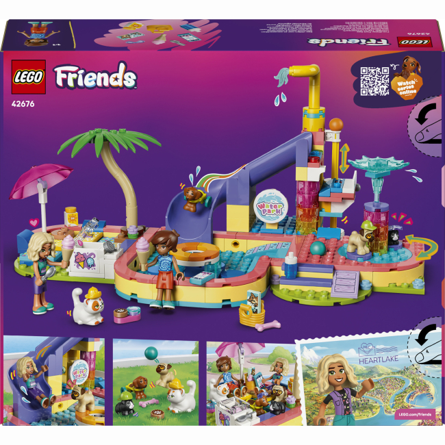 Конструктори LEGO - Конструктор LEGO Friends Веселий день в аквапарку (42676)#3
