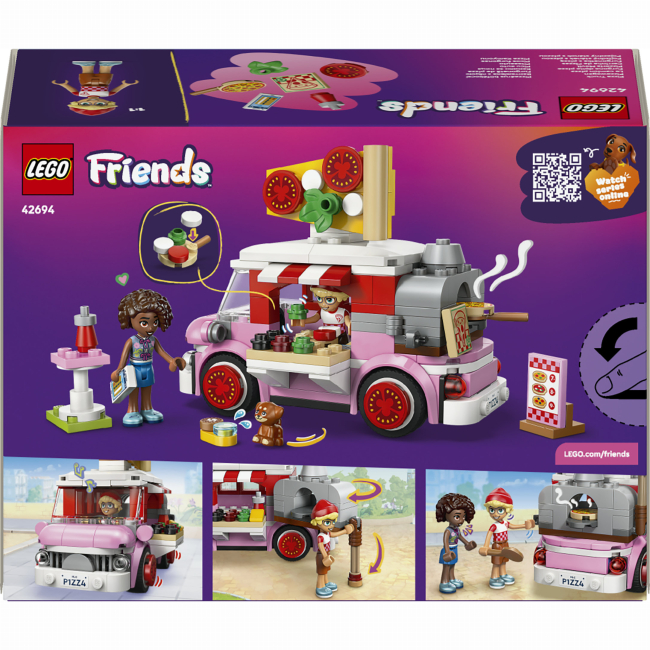 Конструкторы LEGO - Конструктор LEGO Friends Грузовик с пиццей (42694)#3