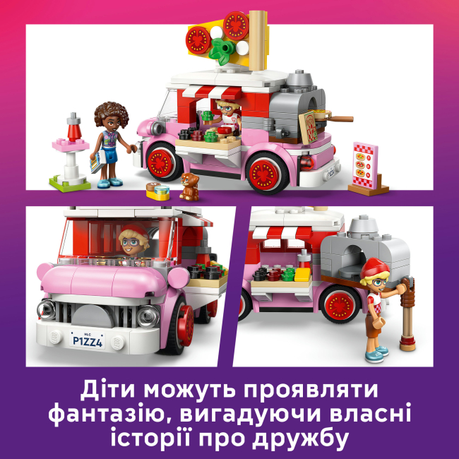 Конструкторы LEGO - Конструктор LEGO Friends Грузовик с пиццей (42694)#6