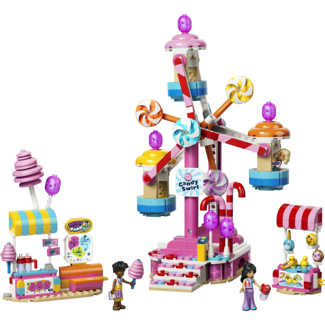 Конструктори LEGO - Конструктор LEGO Friends Колесо огляду з цукерками та капкейками (42700)#2