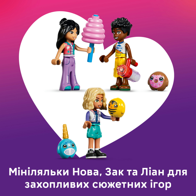 Конструктори LEGO - Конструктор LEGO Friends Колесо огляду з цукерками та капкейками (42700)#7