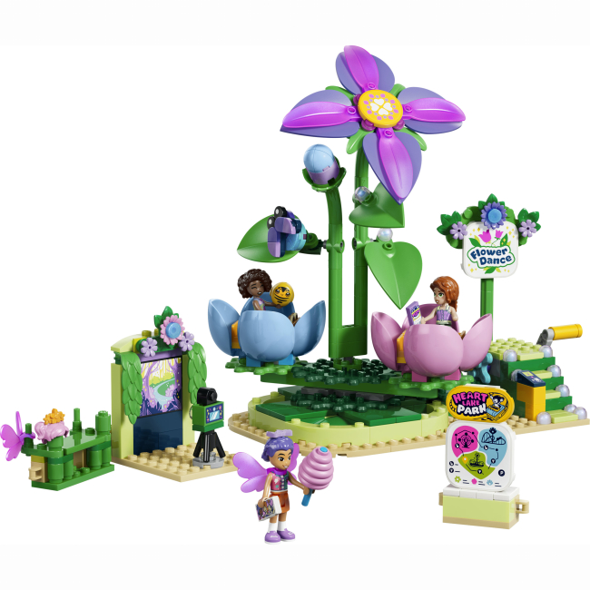 Конструкторы LEGO - Конструктор LEGO Friends Карусель с цветами и чашками и сказочная фотобудка (42702)#2