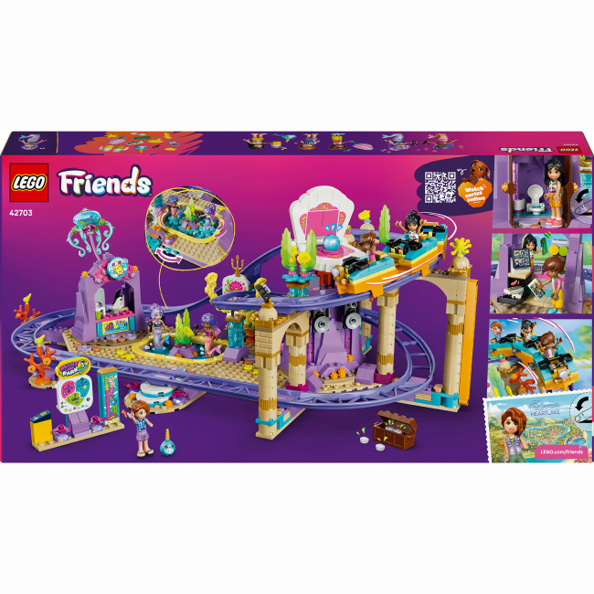 Конструкторы LEGO - Конструктор LEGO Friends Американские горки с русалками (42703)#3