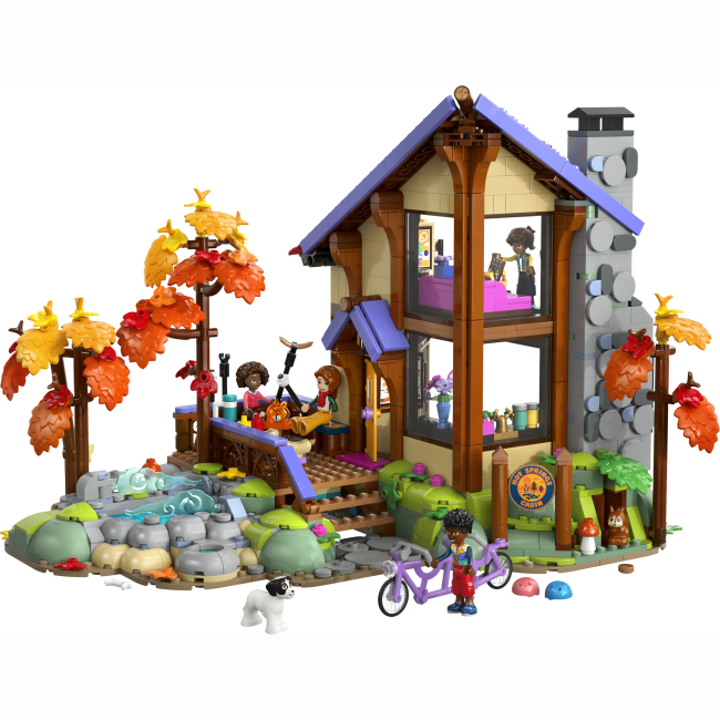 Конструкторы LEGO - Конструктор LEGO Friends Уютный лесной домик для осеннего отдыха (42705)#2
