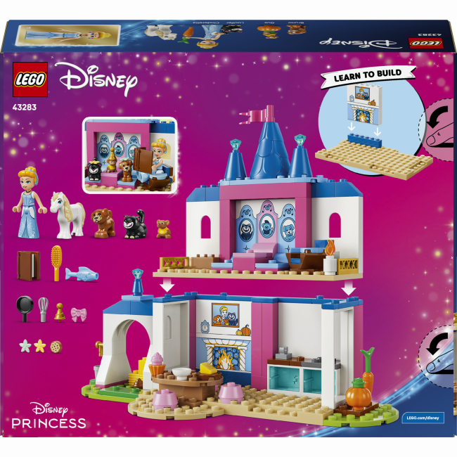 Конструкторы LEGO - Конструктор LEGO Disney Princess Замок Золушки и ее друзей-животных (43283)#3