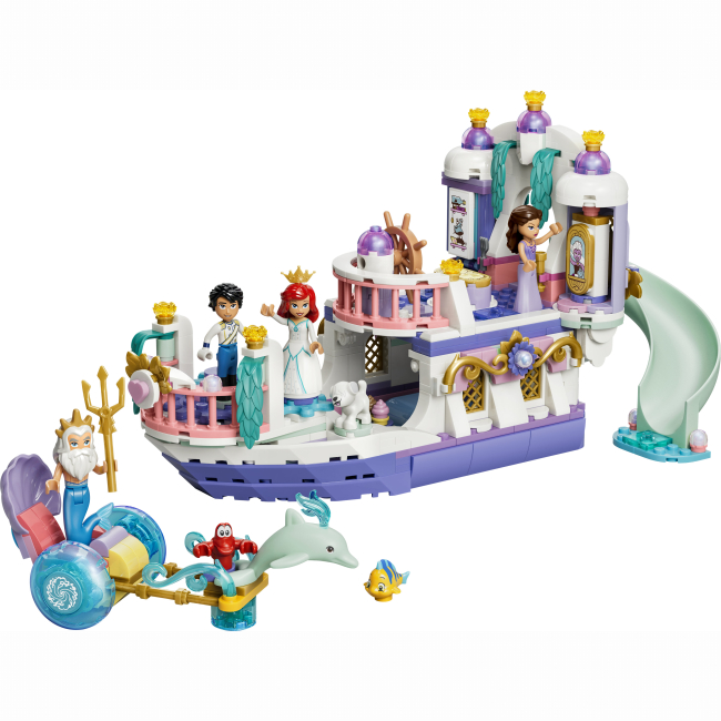 Конструктори LEGO - Конструктор LEGO Disney Princess Королівський весільний човен Аріель (43299)#2
