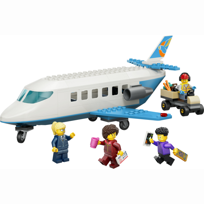 Конструктори LEGO - Конструктор LEGO City Пасажирський літак (60492)#2